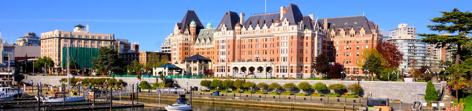 View of the beautiful harbor of Victoria, Vancouver Island, British Columbia, Canada. Bekatec Online Solutions’ main office is in Victoria.